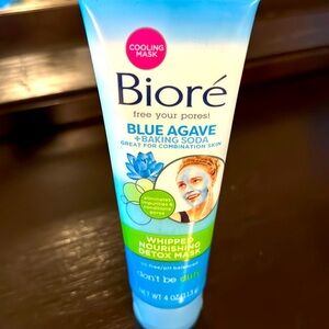 Biore blue agave detoxing face mask